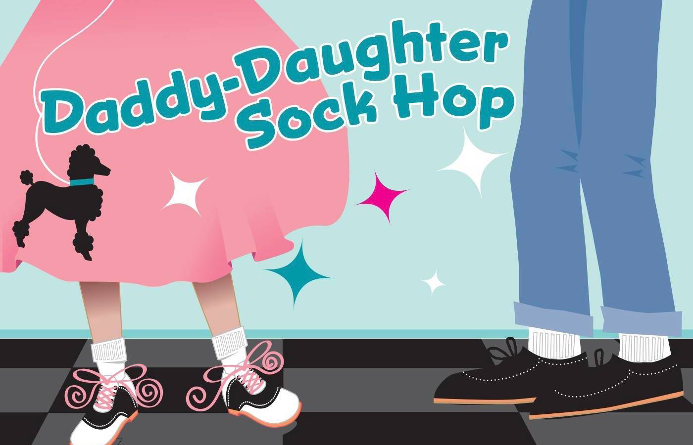 father daughter sock hop